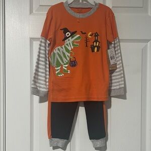 Carter's Orange Dinosaur Halloween Costume Set